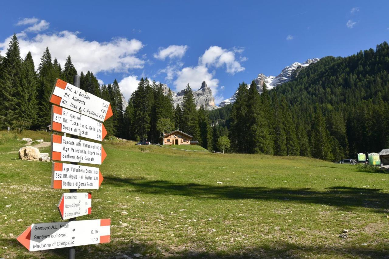 Chalet Brenta Dolomites Madonna Exteriér fotografie